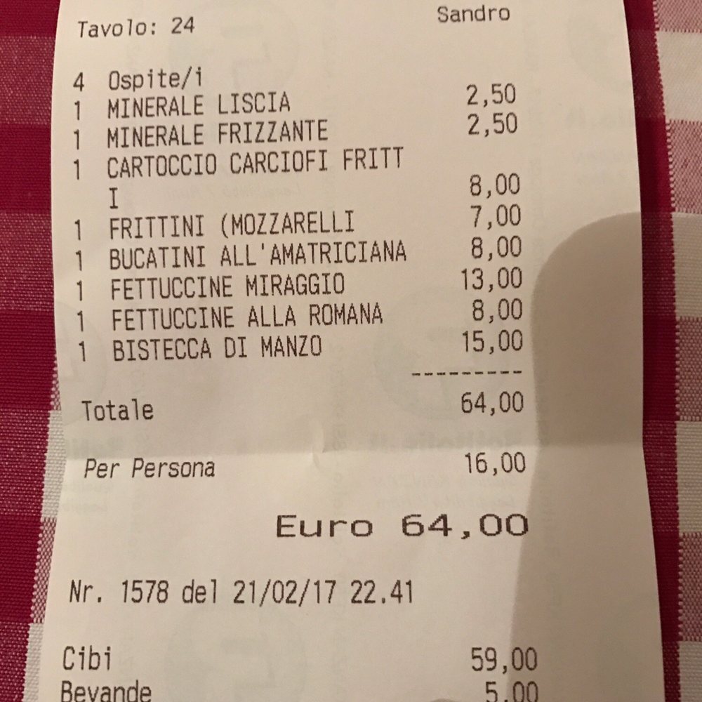 A great local meal for 4 for 64€