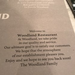Restaurant Woodland - How sweet, it's so different inside
