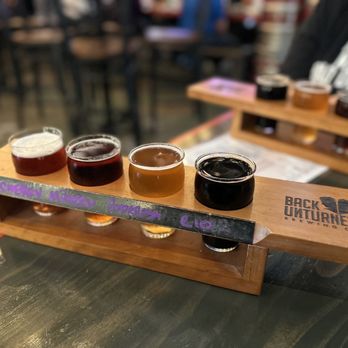 Back Unturned Brewing - Love the 5 oz flights! Perfect for a casual stop with family and friends. - Brewpubs Near Me - San Antonio, Texas