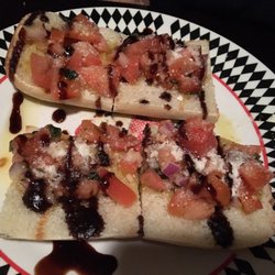 Bland bruschetta