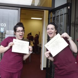 Blossom Nursing Assistant Training School - Excited Girls!