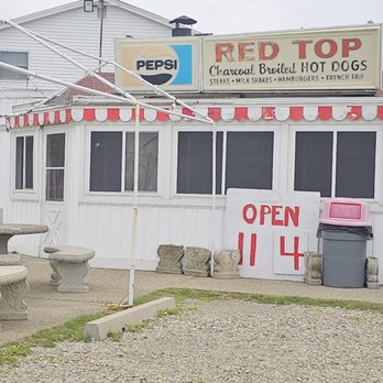 Red Top - Red Top roadside hotdog stand.... on the water in Hamburg New York. - Hot Dogs Near Me - Hamburg, New York