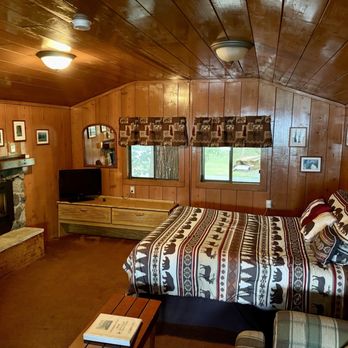 Rain Forest Resort Village - Inside our cozy cabin. - Campgrounds Near Me - Quinault, Washington Rain Forest Resort Village - Inside our cozy cabin. - Campgrounds Near Me - Quinault, Washington