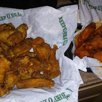 Beef 'O' Brady's - Waaaaangs....not those scrawny one bite-n-done baby chickens. - Pubs Near Me - Columbia, South Carolina