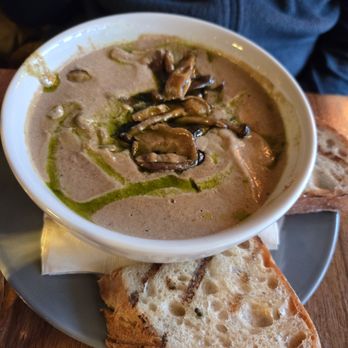 Bistro Sojo - Mushroom soup - Mediterranean Near Me - Winchester, Virginia