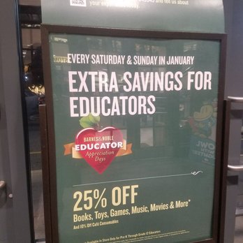 Barnes & Noble Booksellers - exit sign - Bookstores Near Me - Edison, New Jersey