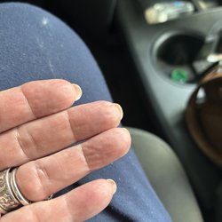 Cali Nails - Left hand for comparison.