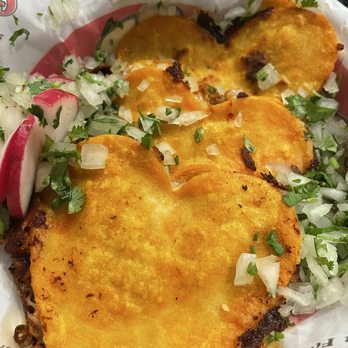 Gilbertos Taco Shop - Heart shaped birria tacos - Tacos Near Me - Arlington, Texas Gilbertos Taco Shop - Heart shaped birria tacos - Tacos Near Me - Arlington, Texas