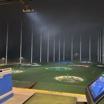 Topgolf - The view from the 3rd floor - December 2025 - Golf Near Me - Durham, North Carolina