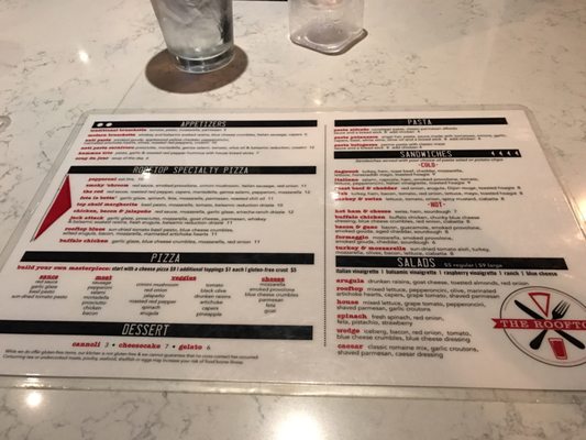 Menu photo 5 The Rooftop Broken Arrow, OK