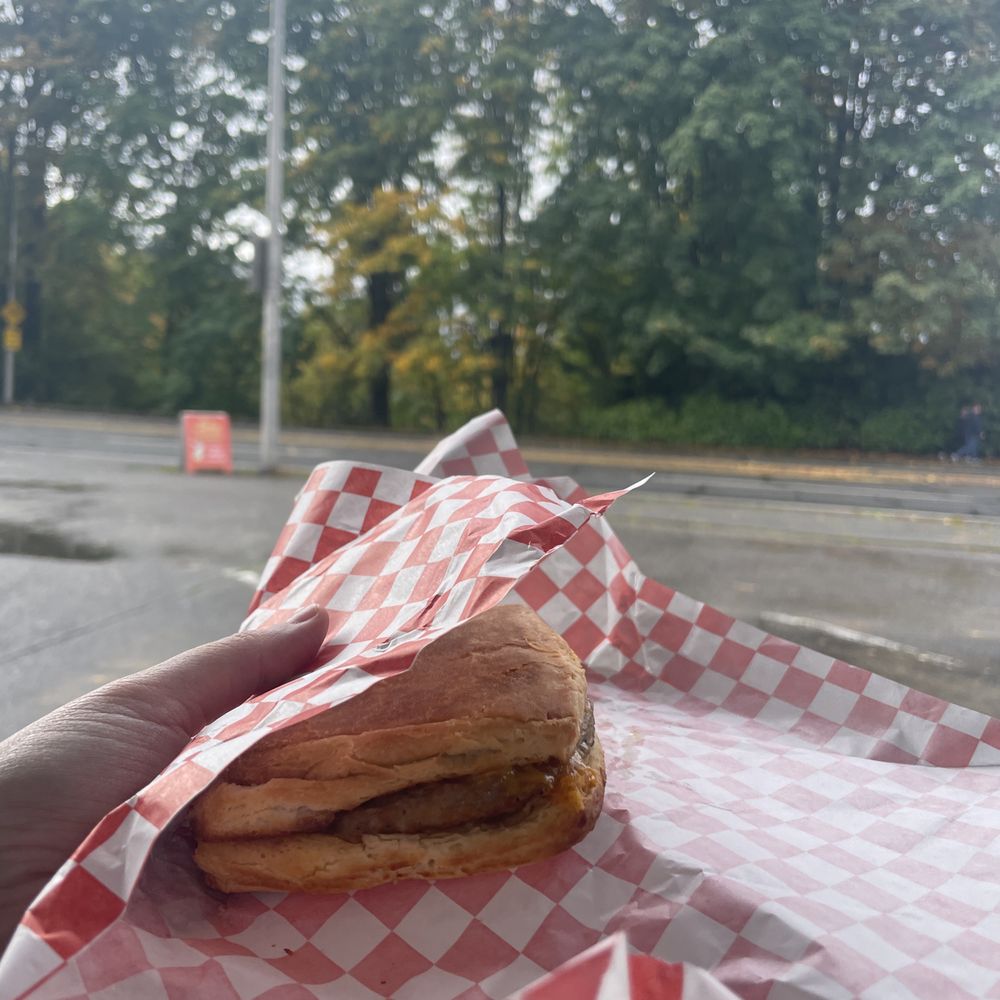 Sausage and cheddar