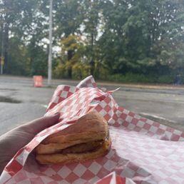 Sausage and cheddar Sausage and cheddar