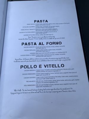 Menu photo 2 Tomasso's Italian Grille Trenton, ON Menu photo 2 Tomasso's Italian Grille Trenton, ON