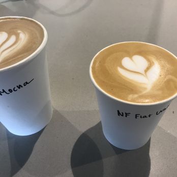 Lighthouse Coffee - two cups of coffee on a table - Coffee Roasteries Near Me - Goleta, California