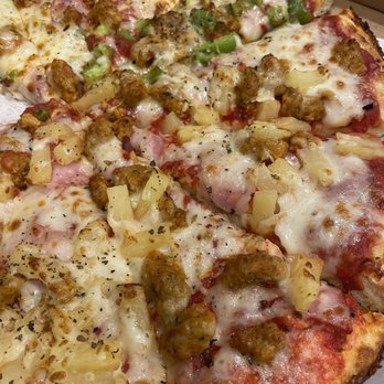 Westside Pizza - Sausage, Canadian Bacon, Pineapple, Green Pepper - Pizza Near Me - Star, Idaho Westside Pizza - Sausage, Canadian Bacon, Pineapple, Green Pepper - Pizza Near Me - Star, Idaho