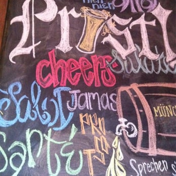Prost! - Chalkboard - German Near Me - Chicago, Illinois Prost! - Chalkboard - German Near Me - Chicago, Illinois