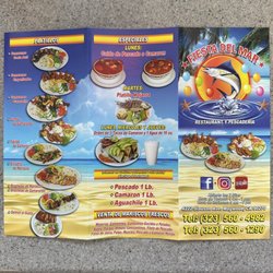 Fiesta Del Mar Restaurant - Menu December 2023