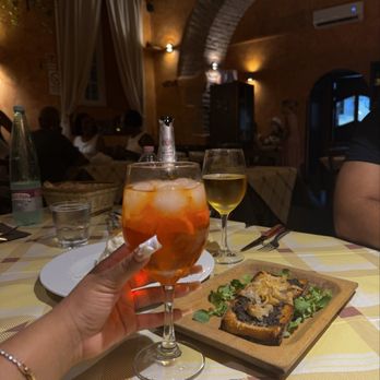 Osteria del Cavaliere - Bruschetta truffle bacon - Mediterranean Near Me - Rome, RM Osteria del Cavaliere - Bruschetta truffle bacon - Mediterranean Near Me - Rome, RM