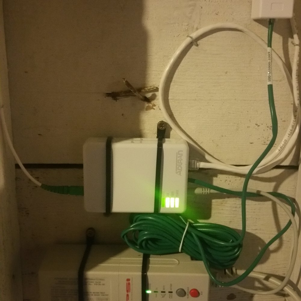 Sonic - This is how my installation look like with cable extend all the way to where my modem/router is at. - Internet Service Providers Near Me - Santa Rosa, California Sonic - This is how my installation look like with cable extend all the way to where my modem/router is at. - Internet Service Providers Near Me - Santa Rosa, California