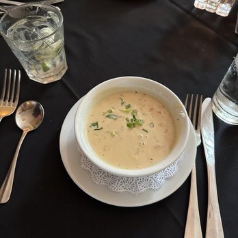 Vic's On the River - Chef Kerry's She Crab Soup - Seafood Near Me - Savannah, Georgia Vic's On the River - Chef Kerry's She Crab Soup - Seafood Near Me - Savannah, Georgia
