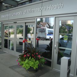 University of Minnesota Health - Endocrinology Clinic - Main entrance on the west side - the Diabetes, Endocrinology, Metabolism Clinic is on the 3rd floor.