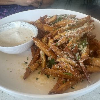 Bosc Modern Bar + Kitchen - Parmesan Truffle Fries - New American Near Me - Tampa, Florida Bosc Modern Bar + Kitchen - Parmesan Truffle Fries - New American Near Me - Tampa, Florida