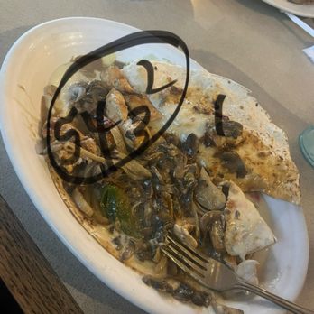 La Costilla Grill - The grilled chicken quesadilla with 4/5 pieces of meat - Mexican Near Me - McDonough, Georgia
