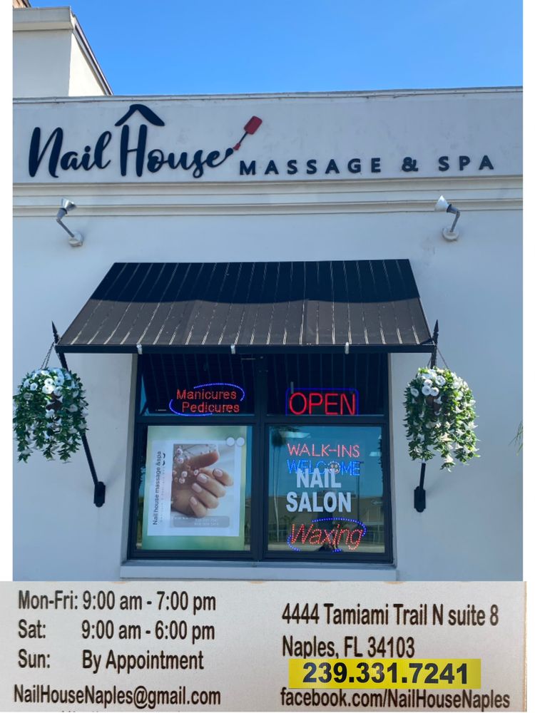 Nail House Massage & Spa Logo