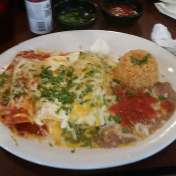 Tenampa Mexican Restaurant - Tri color enchiladas chicken, beef and cheese - Mexican Near Me - Toms River, New Jersey Tenampa Mexican Restaurant - Tri color enchiladas chicken, beef and cheese - Mexican Near Me - Toms River, New Jersey