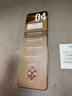 Menu photo 4 Starbucks Reserve Roastery Chicago Chicago, IL Menu photo 4 Starbucks Reserve Roastery Chicago Chicago, IL