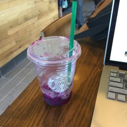 Finished the mango dragonfruit so fast. I love the strong plastic lid. Very fancy and first time seeing a starbucks use these kinds of lids Finished the mango dragonfruit so fast. I love the strong plastic lid. Very fancy and first time seeing a starbucks use these kinds of lids
