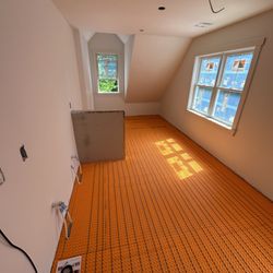 Ryan and Allen Repair & Remodeling - Heated bathroom floors
