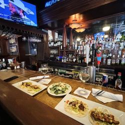 Atkins Park Tavern - Enjoying food from the bar.