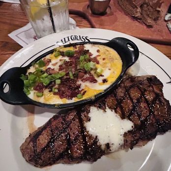 Saltgrass Steak House - New York Strip Romano Potatoes - Steakhouses Near Me - Helotes, Texas Saltgrass Steak House - New York Strip Romano Potatoes - Steakhouses Near Me - Helotes, Texas