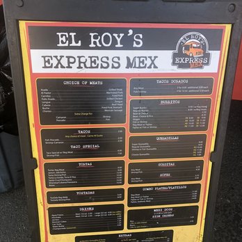 El Roy's Express Mex - Mexican Near Me - Petaluma, California