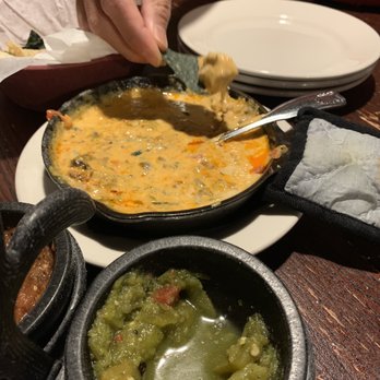 La Ristra - Queso Blanco Chorizo Dip, the best!!! - Mexican Near Me - Gilbert, Arizona