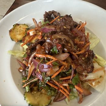 Sunny Thai - S4. Thai Beef Salad Yum Beef - Thai Near Me - Arlington, Texas Sunny Thai - S4. Thai Beef Salad Yum Beef - Thai Near Me - Arlington, Texas