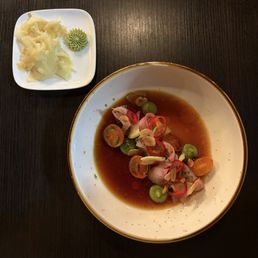 Yellowtail Crudo Yellowtail Crudo