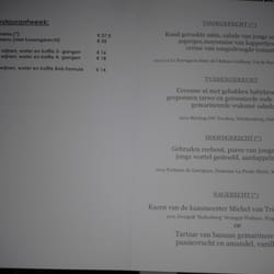 De Weerelt - Menu restaurantweek 2013
