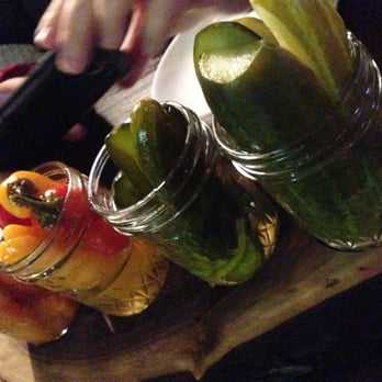 The Row - Pickle Flyte with Crazy Carrots, Pickled Pipers, Bread & Butter and Sour Dills. - Southern Near Me - Nashville, Tennessee The Row - Pickle Flyte with Crazy Carrots, Pickled Pipers, Bread & Butter and Sour Dills. - Southern Near Me - Nashville, Tennessee