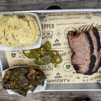 Wright’s Barbecue - Sliced Brisket Plate - Barbeque Near Me - Bentonville, Arkansas Wright’s Barbecue - Sliced Brisket Plate - Barbeque Near Me - Bentonville, Arkansas