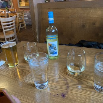 Fat Olives - This Pinot Grigio was 1/2 of for wine Wednesday! - Pizza Near Me - Flagstaff, Arizona