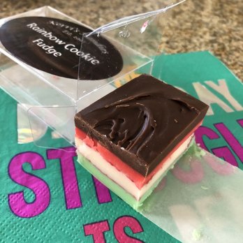 Kerri's Kandies - Rainbow Cookie Fudge - Candy Stores Near Me - Coram, New York