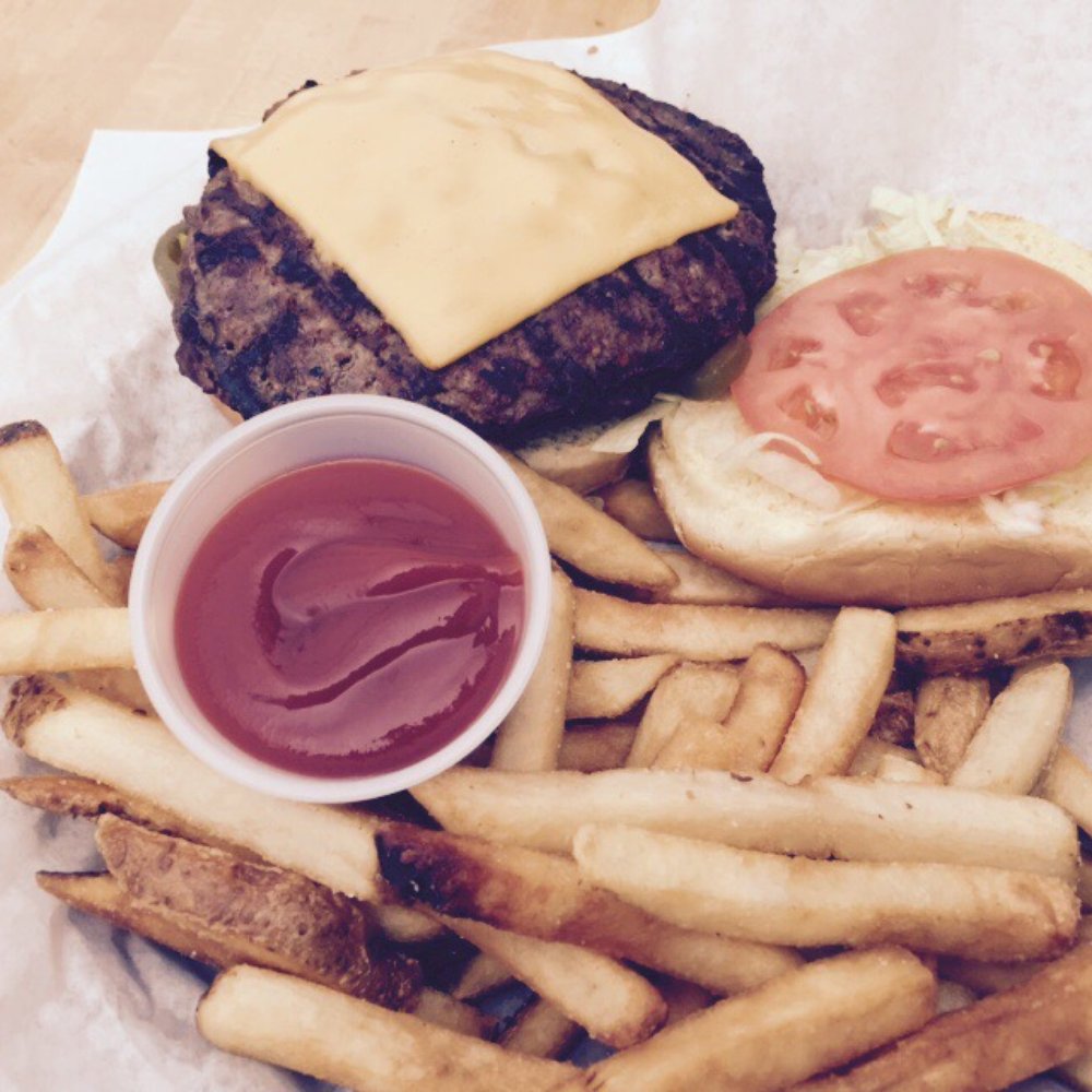 Pepperdock Restaurant - Double cheese. - Fish & Chips Near Me - Seattle, Washington
