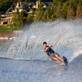 ADK Aquatics - Slalom Skiing Lessons on Lake Placid with ADK Aquatics - Boating Near Me - Lake Placid, New York ADK Aquatics - Slalom Skiing Lessons on Lake Placid with ADK Aquatics - Boating Near Me - Lake Placid, New York