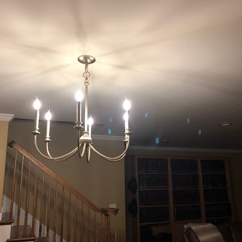 Fixing Brothers LLC - a chandelier in a home - General Contractors Near Me - Westfield, New Jersey