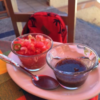 Tony's On The Beach - 2 salsas - Seafood Near Me - Mazatlán, SIN
