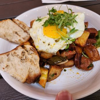 Eggy’s Neighborhood Kitchen - Chorizo Hash - Breakfast & Brunch Near Me - Berkeley, California Eggy’s Neighborhood Kitchen - Chorizo Hash - Breakfast & Brunch Near Me - Berkeley, California