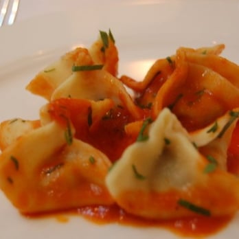 Babbo - Domingo's Pyramids with "Passato di Pomodoro" - Italian Near Me - New York, New York Babbo - Domingo's Pyramids with "Passato di Pomodoro" - Italian Near Me - New York, New York