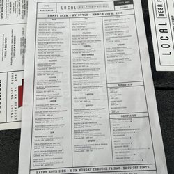 Local Beer, Patio, and Kitchen - Millard